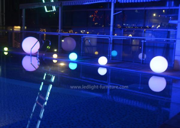 a bola impermeável do diodo emissor de luz de 40cm ilumina exterior para a decoração da piscina
