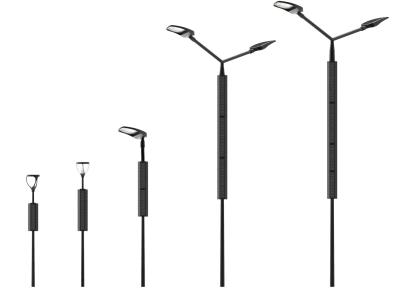 Luzes de rua IP65 postas solares