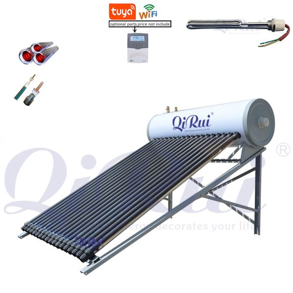 Solar Keymark En12976 Certified 100liter-360liter High Pressure Thermal Solar Vacuum Tube Hot Water Heating System