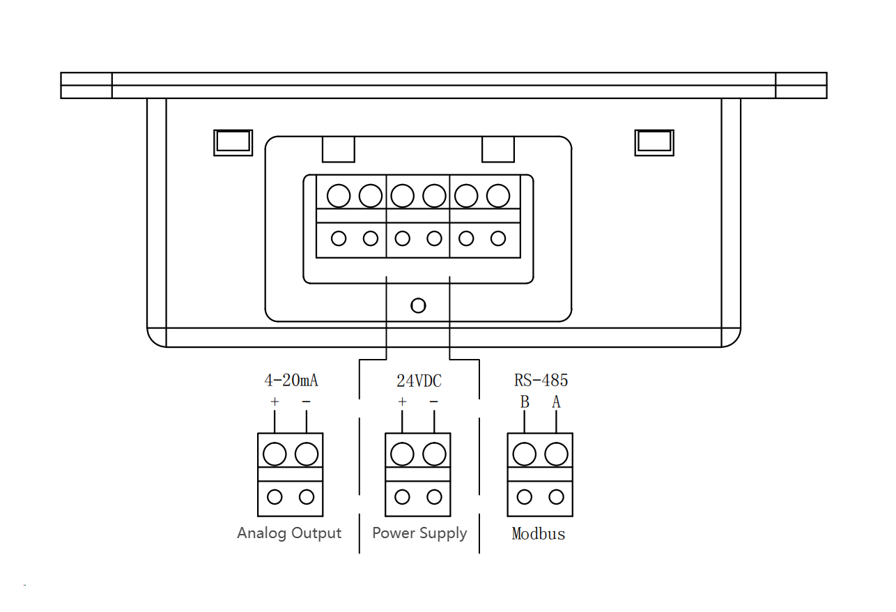 Embedded Micro Differential Pressure Temperature Humidity Transmitter With High Accuracy 4-20mA/RS485 Output