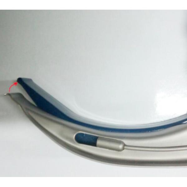 Conventional MAC 2,4 Blades Laryngoscope Video With Flexible Curved Tip