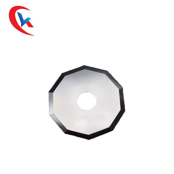 Carbide Round Circular Slitter Blades 89 HRC For Cutting Paper Fabric Circular Slitter Blades