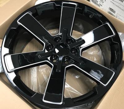 22 Silverado Rally CK162 5662 Wheels Rims Black Milled Sierra Yukon 6x5.5