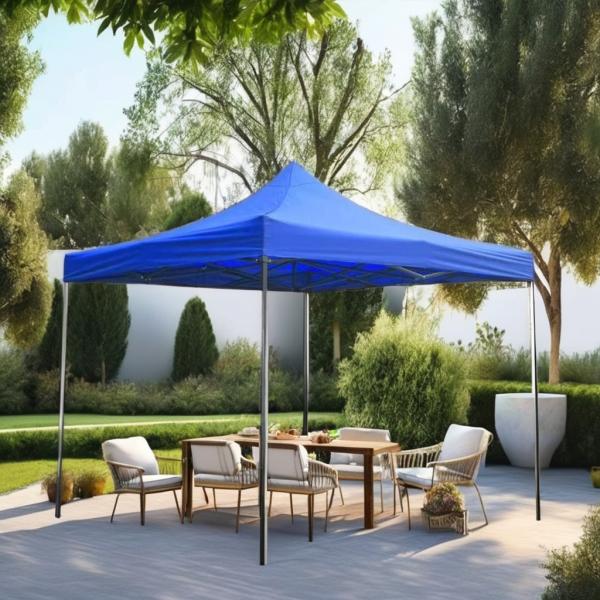 Customize Folding Gazebo Outdoor Tent with Aluminum Steel Frame and Polyester Fabric