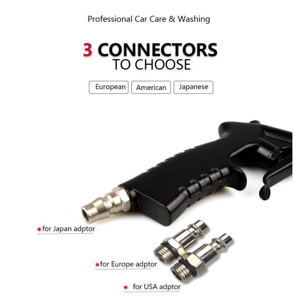 27x15cm Prensa de aire Arma de lavado de automóviles de alta potencia para eliminar manchas persistentes