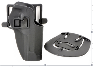 Outdoor War Games Paintball Gun Accessories Airsoft Pistol Holster With Platform