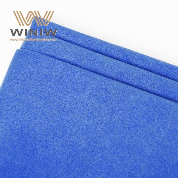 0.6mm High End Micro Suede Leather Velvet Fabric Faux Leather For Show Cases