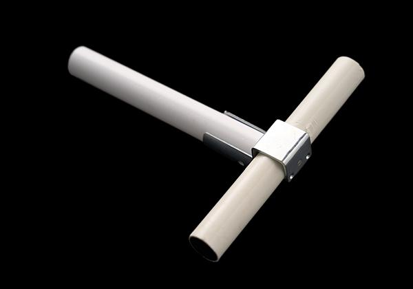DY-17 connecteur bas à glissière pour tuyau raide