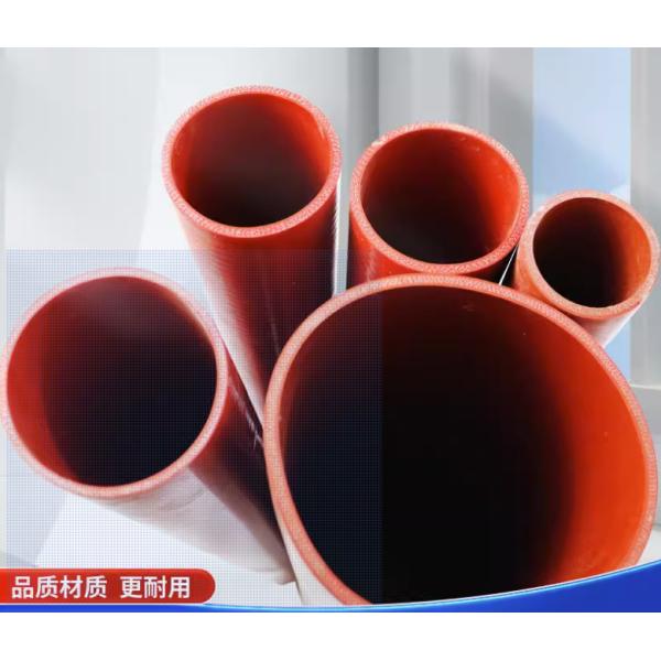 Extruded High Hardness Round Silicone Tube Highly Durable