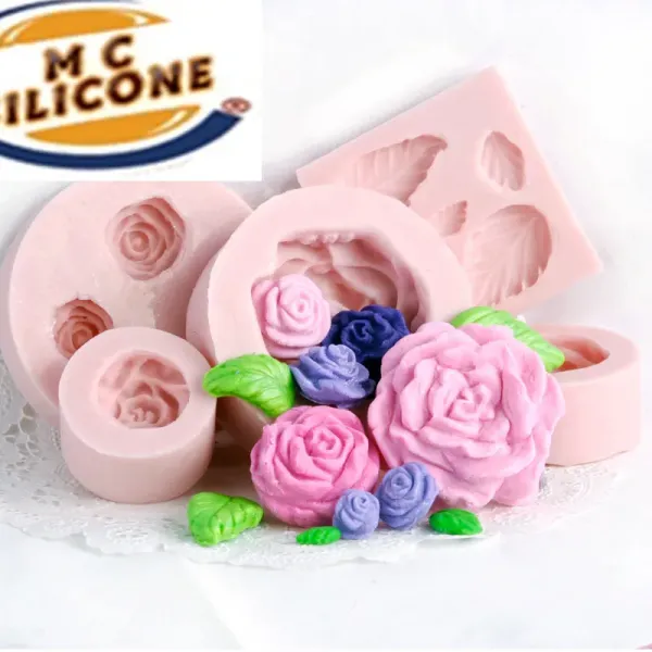 Soft SiliconeTin Cure Mold Making RTV2 Silicone Rubber for Candle, Soap Molds