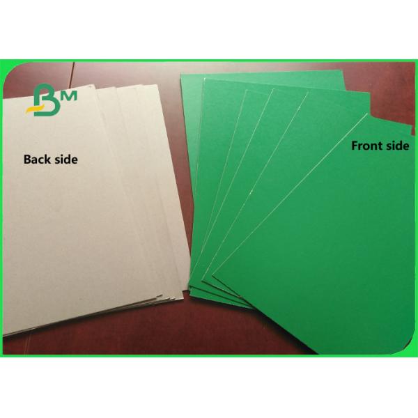 Water Resistant Thick Cardboard Green Top Grey Back 1.2mm Sheet Size