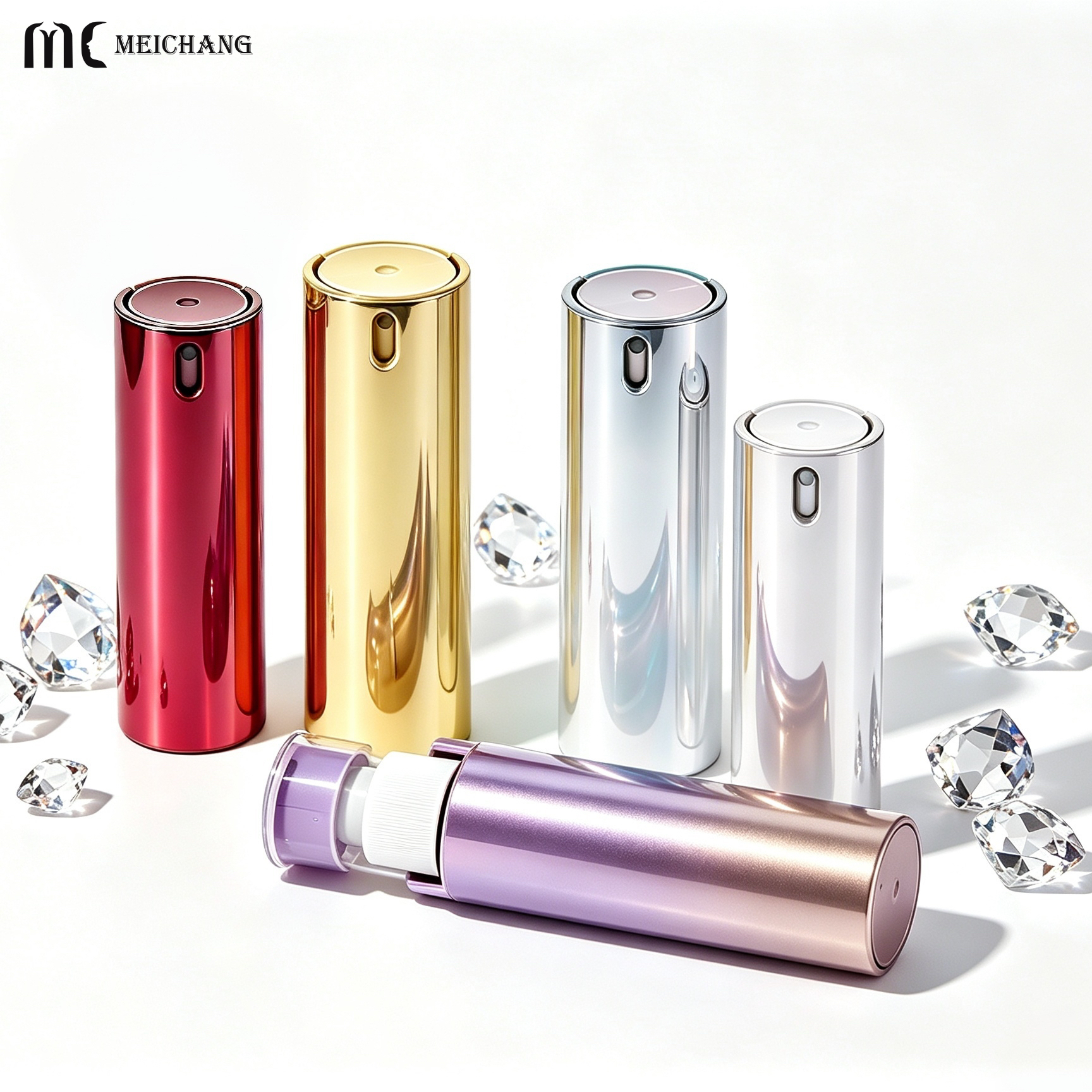 10ml / 25ml / 35ml Portable Fine Mist Spray Bottle for Perfume , Skincare & Travel Refills (MC-448)
