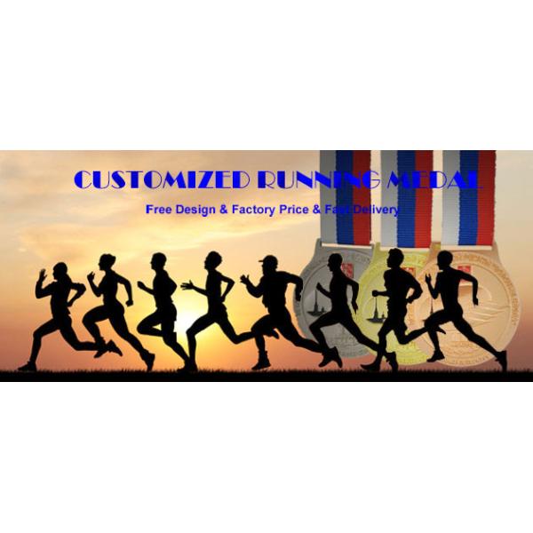 Zinc Alloy Custom Finisher Medals , Sport Medallion Australia Carneval Germany Medals