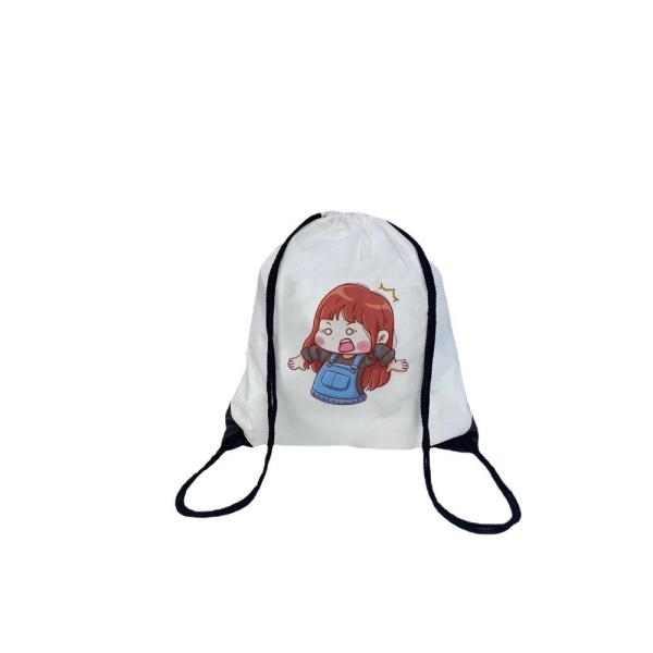 Personalized Nonwoven Drawstring Sublimation Bag For Heat Transfer Printing