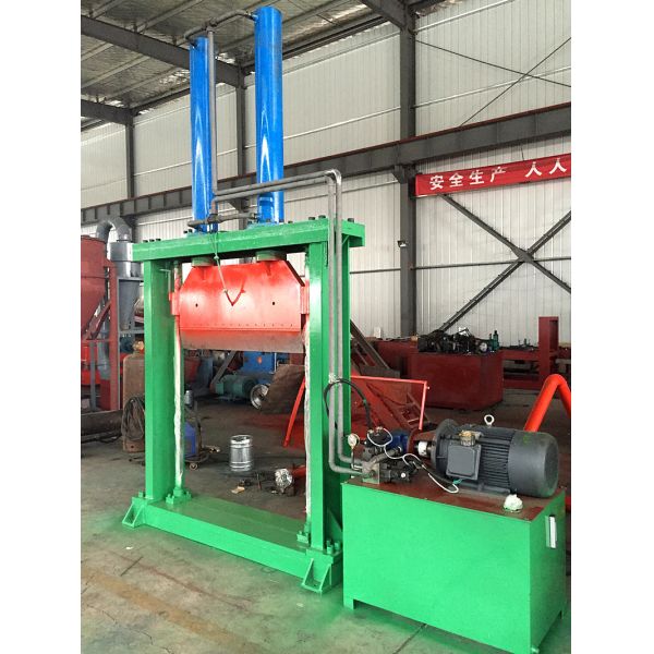 High Efficiency XQL-80 Model Rubber Bale Cutter with Compact Structure for Rubber Block Cutting