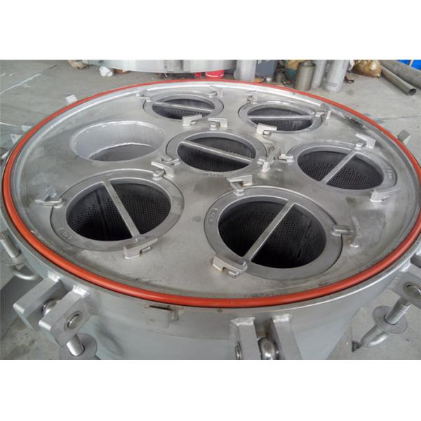 Multi Bag Industrial Filter Housing Stainless Steel 304 / 316L CE Approved