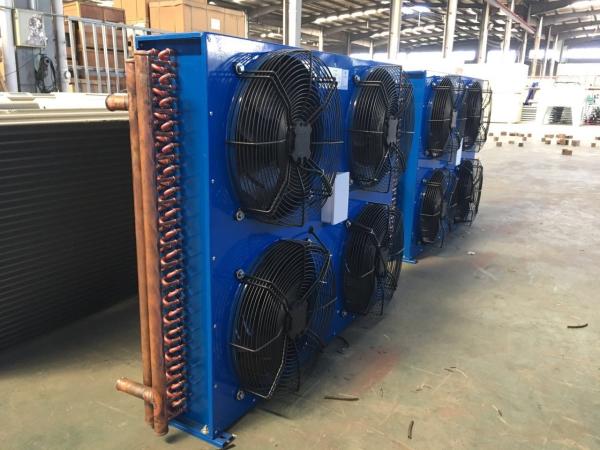 Kailaili Brand Fin type air cooled condenser/Fin tube condenser for cold room use
