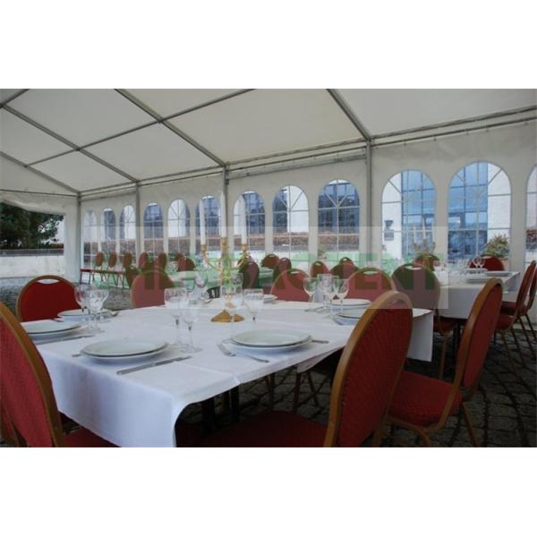 PVC Catering Tents 500-1000 People Temporary For Anniversary Corporate