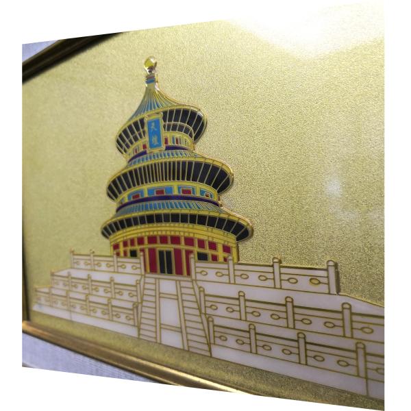 Square Decor Gold Framed Wall Art For Bedroom 500 x 700mm Contemporary