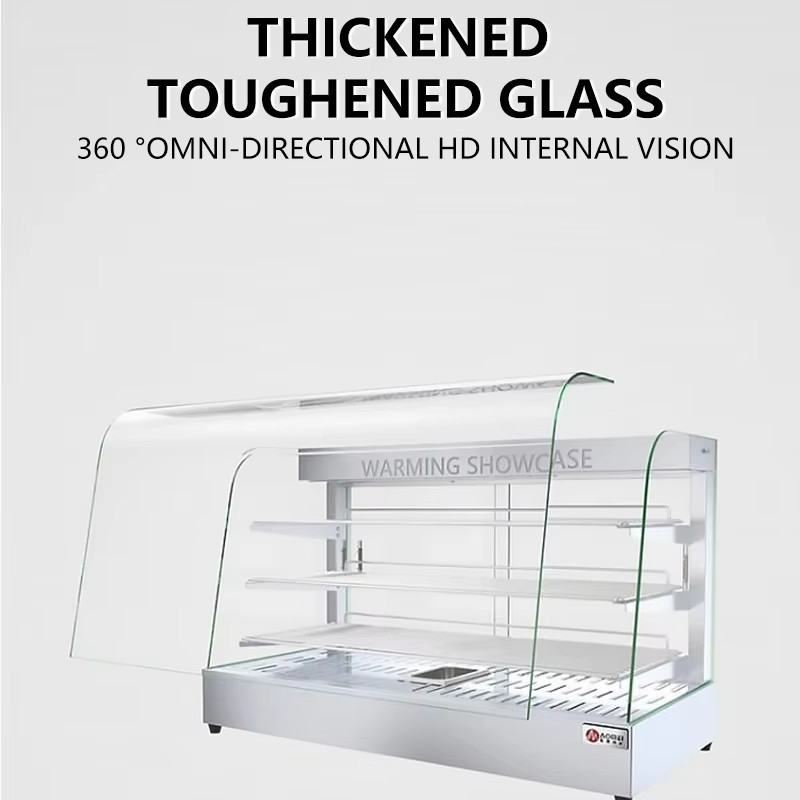 High Quality Ce Certificated Counter Top Commercial Catering Equipment Warmer Electric Hot Food Display Case