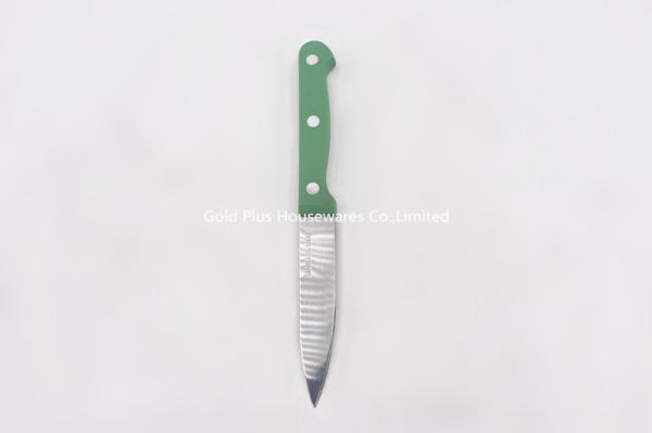 18g Kitchen paring and utility knife set multicolor small fruit knife stainless steel tofu cutting knife