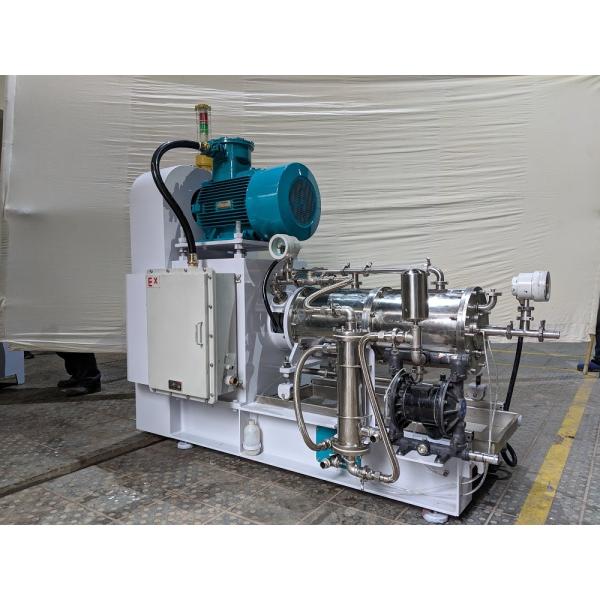 High Capacity 380V Silicon Grinding Mill Machine 1500kg Bead Mill For Paint