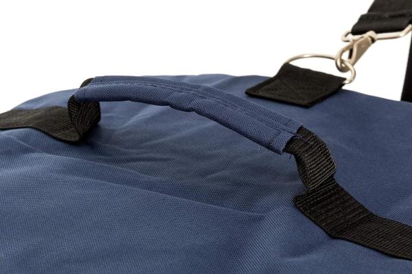 HEAVY DUTY CARGO DUFFEL LARGE SPORT GEAR DRUM SET EQUIPMENT HARDWARE TRAVEL BAG ROOFTOP RACK BAG (36 X 17 X 17, NAVY)