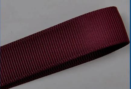 3/8 Wide 13MM Black Grosgrain Ribbon For Wedding / Party