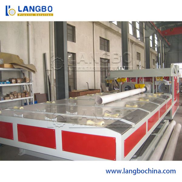 Electric PVC Pipe Extrusion Machine / Pipe Belling Machine With DTC Spiral Feeding Machine