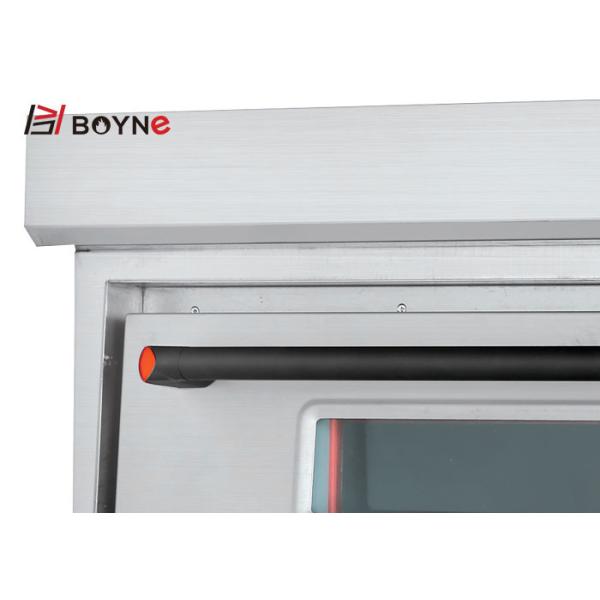 Double Layer Stainless Steel Deck Oven 220v Gas Pizza Baking Equipment