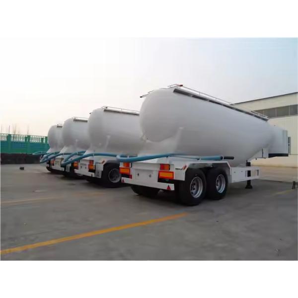 CIMC 2/3 Axles Single-bin High Quality Steel V Type 40-60T Dry Fly Ash Powder Cement Tanker Truck