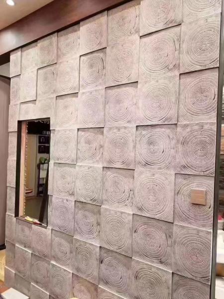 Anel de árvore Madeira Marrom Pedra cultivada tijolo 1160x300x30mm Impermeável Boa vedação