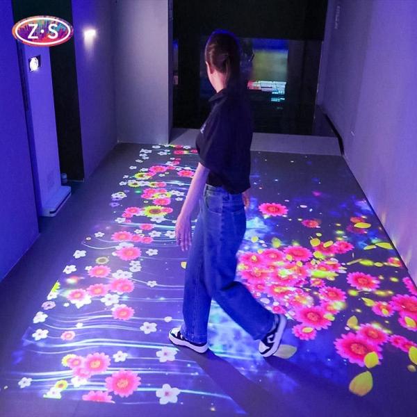 Sistema de proyector interactivo Diseño compacto PC Control remoto Para museos de ciencias