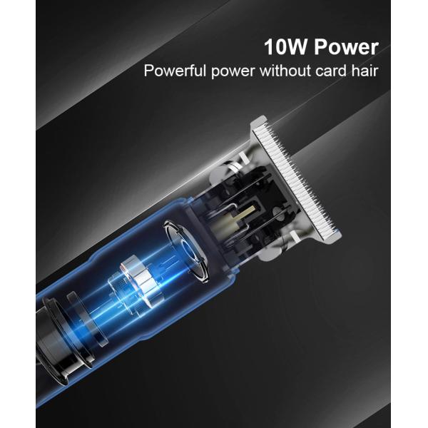 электрический триммер волос 8W, дисплей Clippers LCD волос людей 600MAH профессиональный