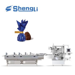 Single Twist Chocolate Wrapper Machine CE Automatic Candy Wrapping Machine