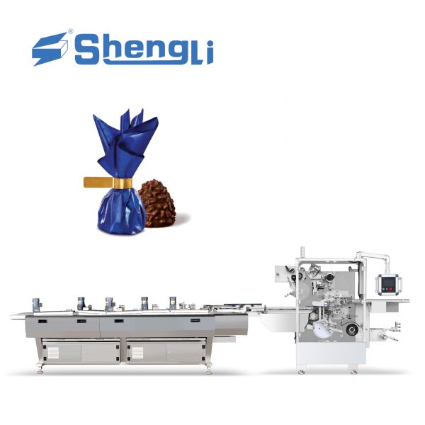 Single Twist Chocolate Wrapper Machine CE Automatic Candy Wrapping Machine