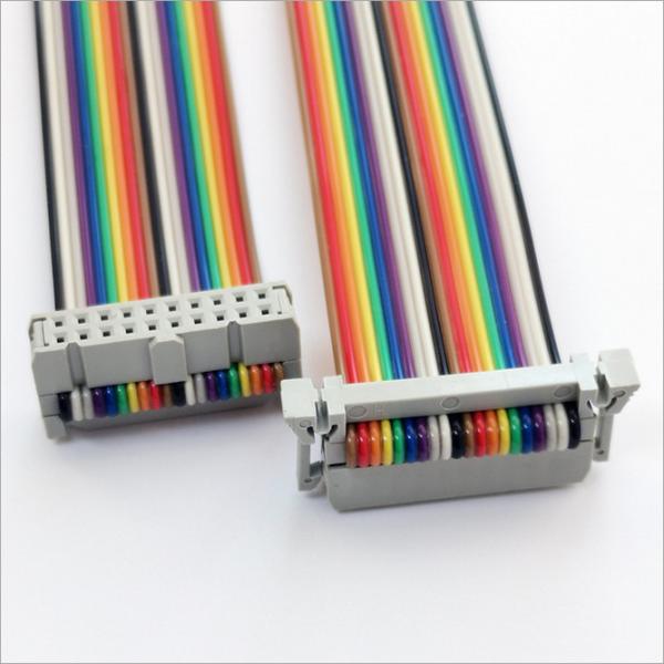 Flat Ribbon Cable 2.54mm Pitch 2 Row 10 Pin Female to Female Wires IDC Ribbon Connector Cable