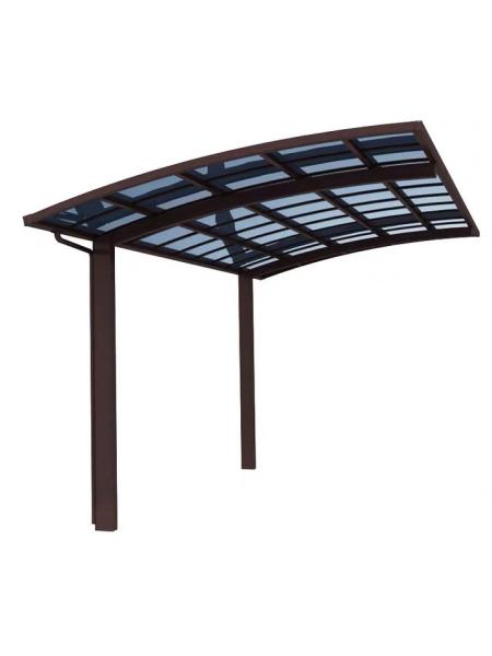 DIY Aluminum Polycarbonate Carport Cantilever Car Parking Shed Rain Protection
