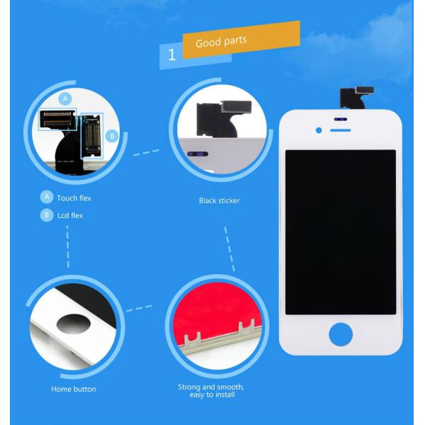 4.7 Inch Iphone 6 LCD Replacement , Digitizer Iphone 6 Display Replacement