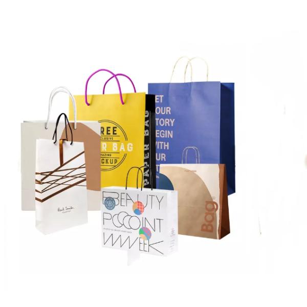 На вынос упаковывая Drawstring CMYK хозяйственных сумок обувает сумку одежды