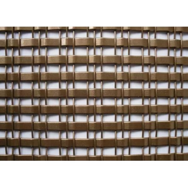 Crimped Stainless Steel 304 Decoration Wire Mesh For Cabinet Doors