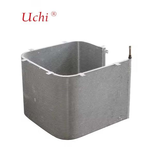 Energy Saving Serpentine Transverse Fin Microchannel Heat Exchanger Microchannel Condenser