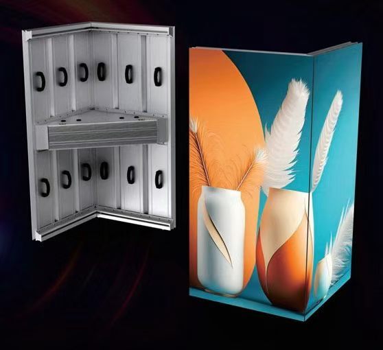 Aluminum Base LED Panel Screen Outdoor Energy Saving With Standard Module
