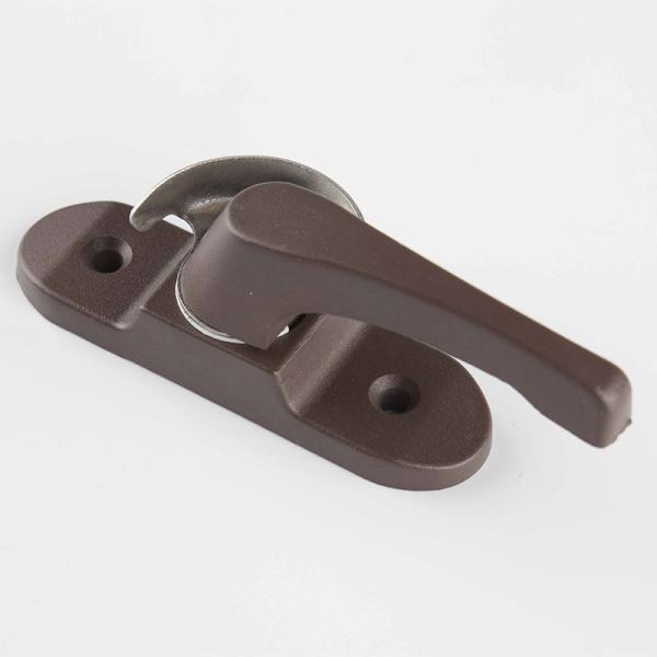Secure Upvc Sliding Window Crescent Safety Lock with Aluminum Alloy Material in White
