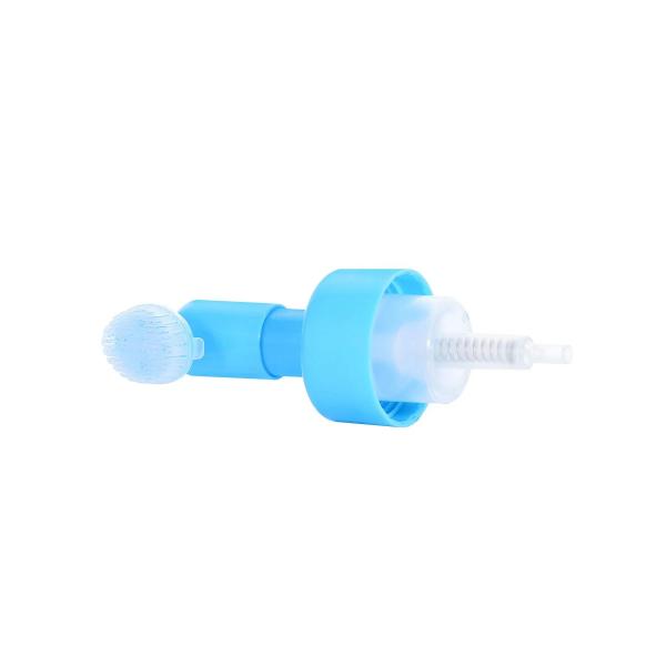 Bomba de espuma de escova de silicone de plástico 42/410 43/410 Dispensador de sabão de limpeza facial