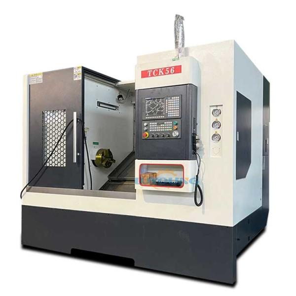 TCK56 High Precision Metal Slant Cnc Lathe Machine 750mm 1000mm 1500mm