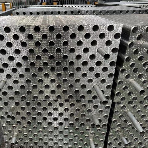 The Heat Transfer Grooved Aluminum Pipe 3003 Aluminum Inside Threaded Aluminum Tube 9.5mm