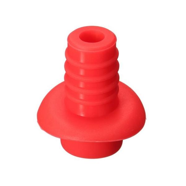Multi-purpose Environmental FDA Silicone Beadable Wine Champagne Stopper Hat Cork Vacuum Bottle Cork Glass Bottle