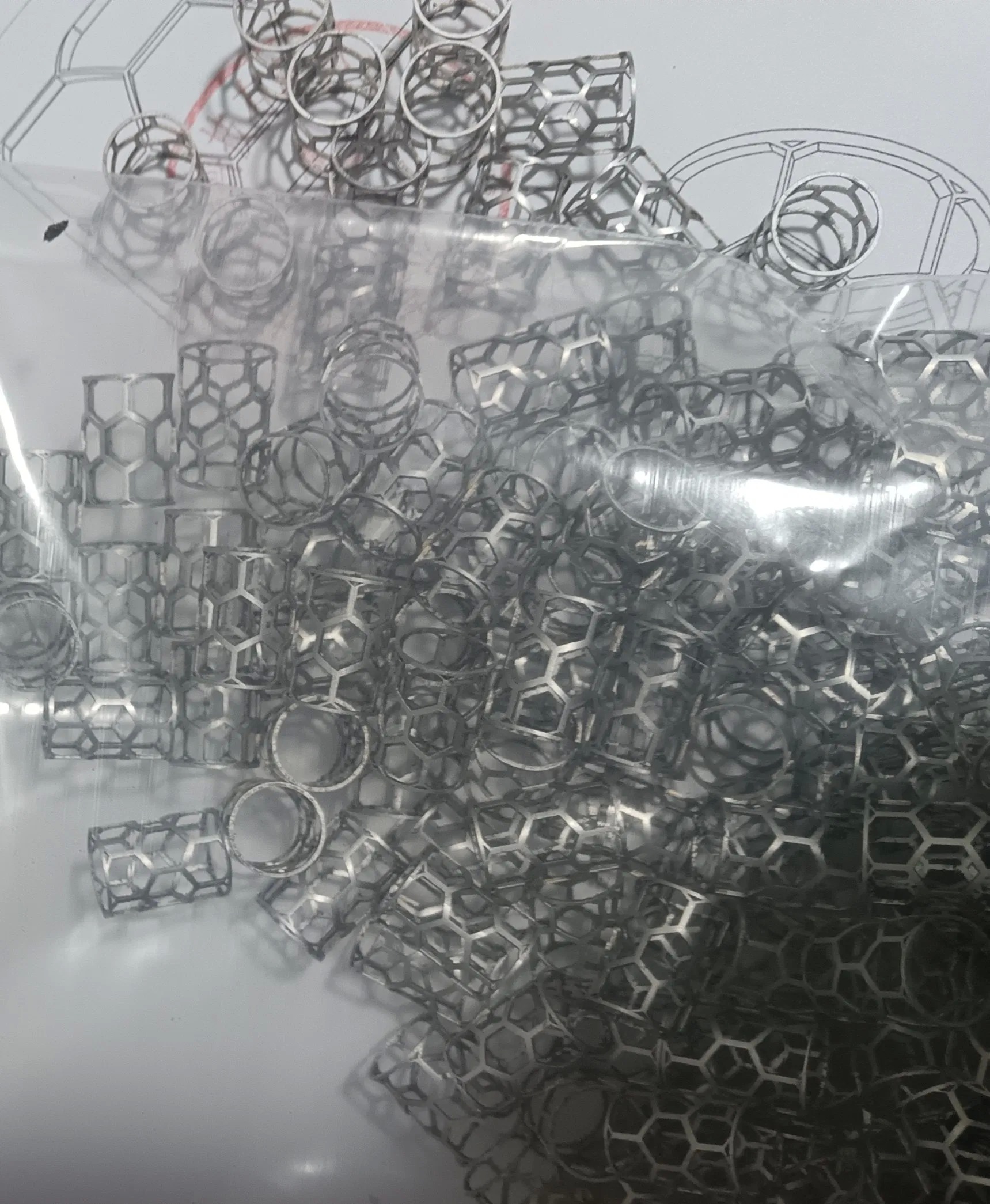 Medical Stainless Steel Hollow Support Laser Cutting Polished