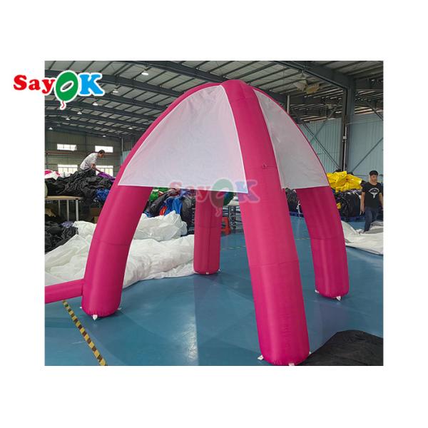 Promotional X Shape Inflatable Spider Tent With Logo 3x3mH
